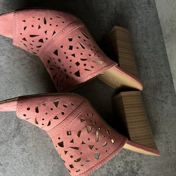 American Eagle Pink Hills Shoes Size 7 Pumps Heels - Picture 10 of 16